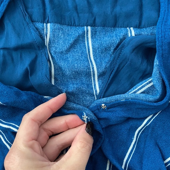 Free people cropped flowy blouse - Picture 4 of 4